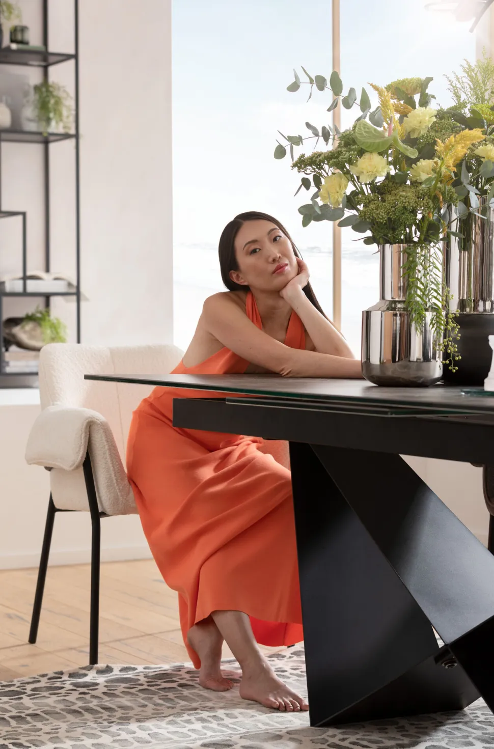 KARE Design Uitschuiftafel Connesso 200(+60)x100cm Outlet