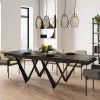 KARE Design Uitschuiftafel Sandra 180(40+40)x90cm Cheap