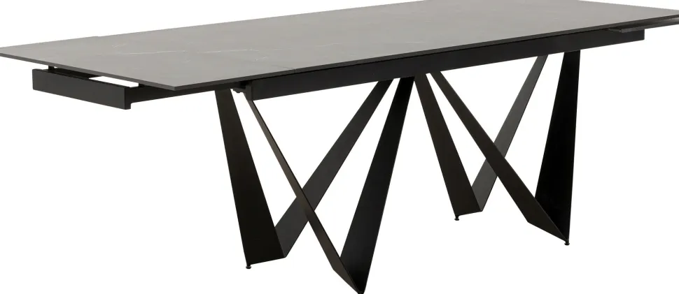 KARE Design Uitschuiftafel Sandra 180(40+40)x90cm Cheap