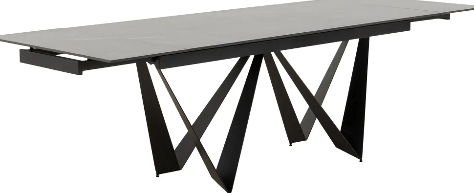 KARE Design Uitschuiftafel Sandra 180(40+40)x90cm Cheap