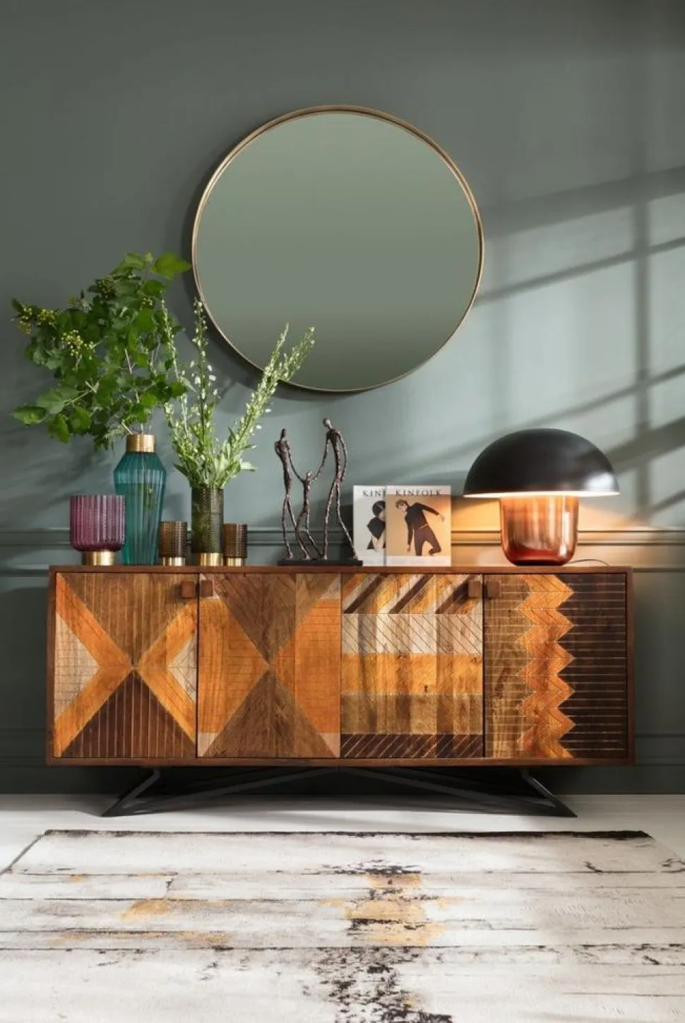 KARE Design Vaas Barfly Donker Groen 25cm Store