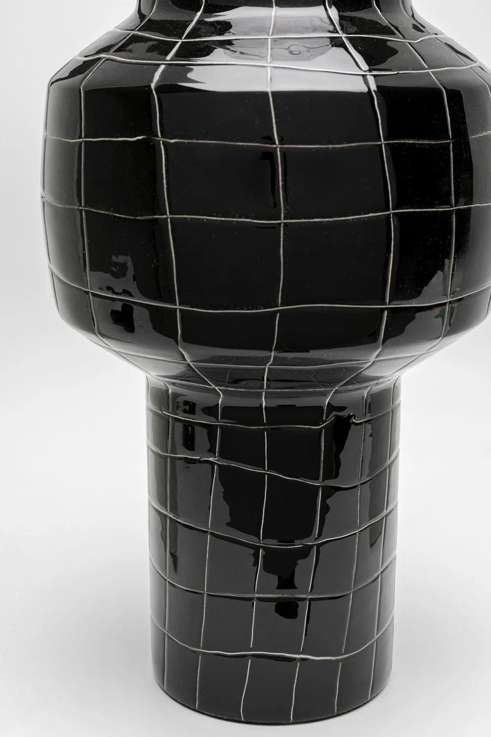 KARE Design Vaas Black Mesh 42cm Flash Sale