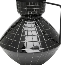 KARE Design Vaas Black Mesh Handle 29cm Online