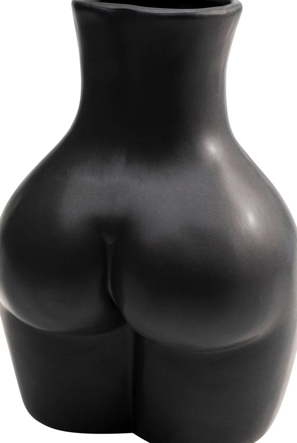 KARE Design Vaas Donna Black 22cm Outlet