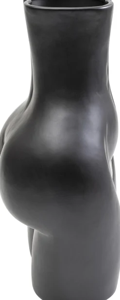 KARE Design Vaas Donna Black 40cm Outlet