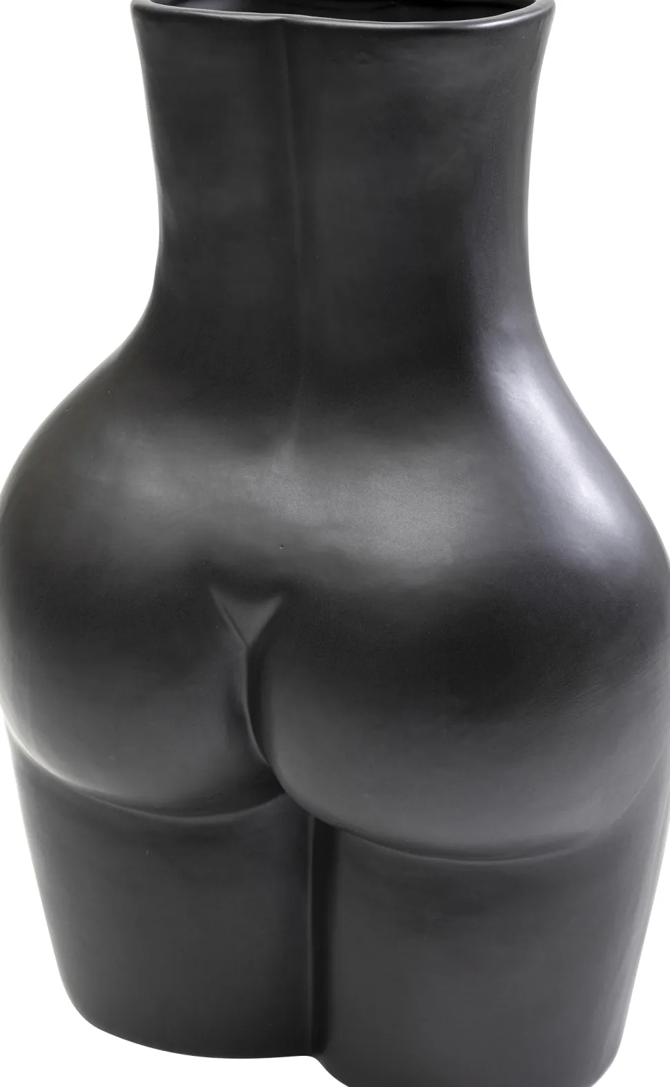 KARE Design Vaas Donna Black 40cm Outlet