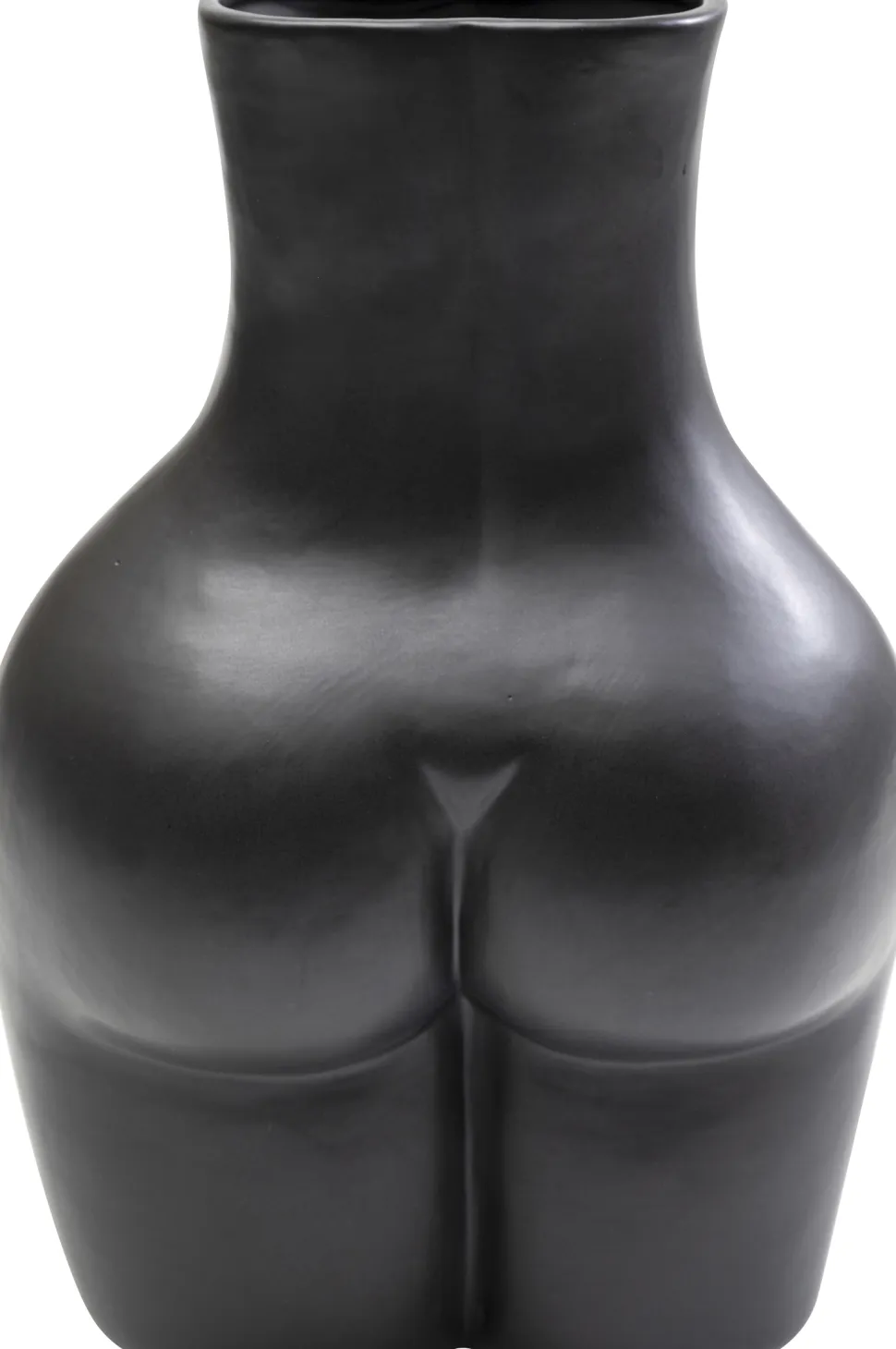 KARE Design Vaas Donna Black 40cm Outlet