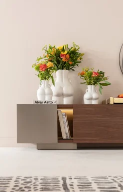 KARE Design Vaas Donna White 40cm Flash Sale