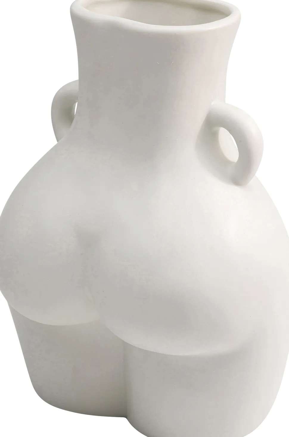 KARE Design Vaas Donna White 22cm Hot