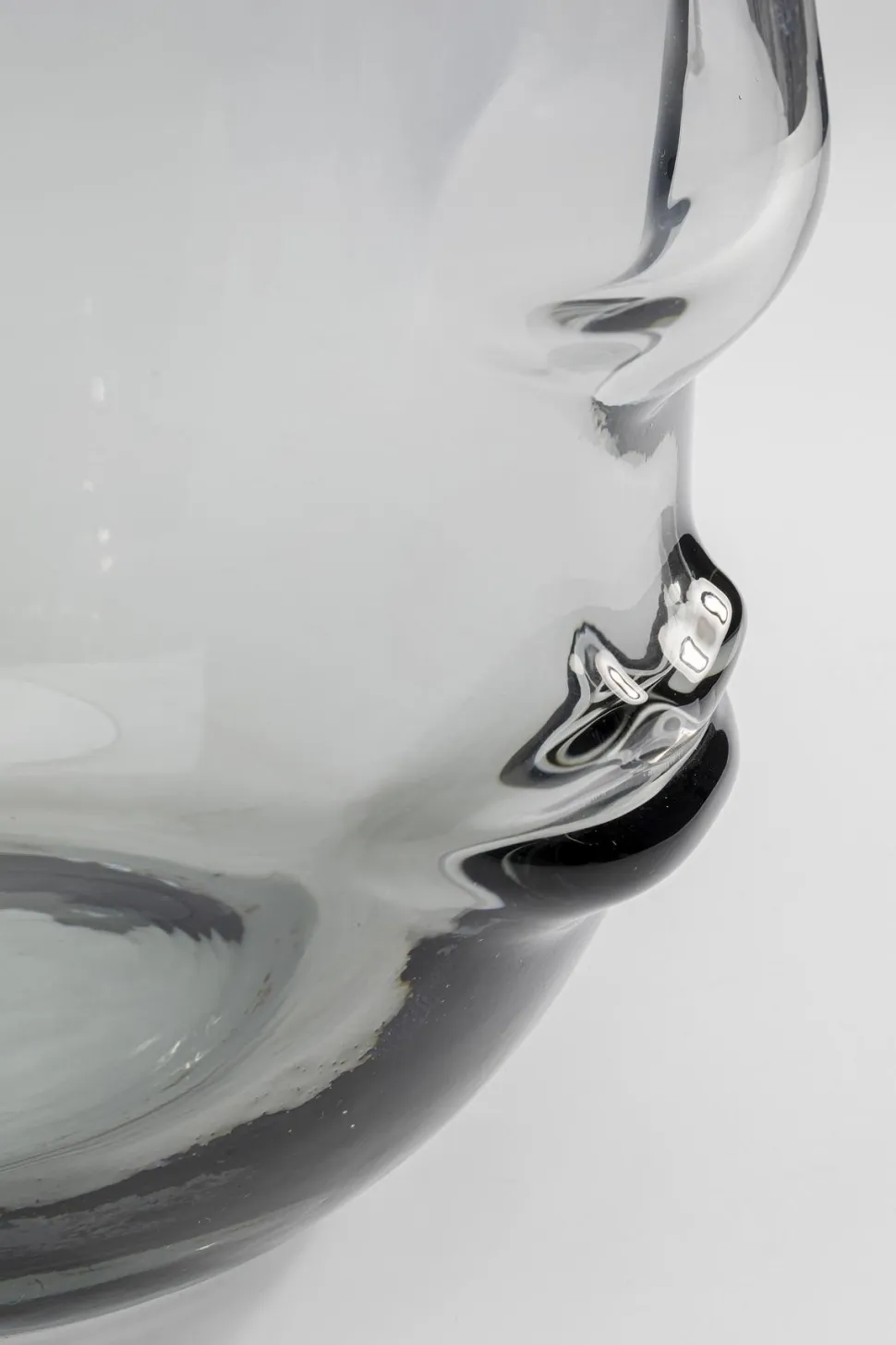 KARE Design Vaas Face Grijs Klein Discount