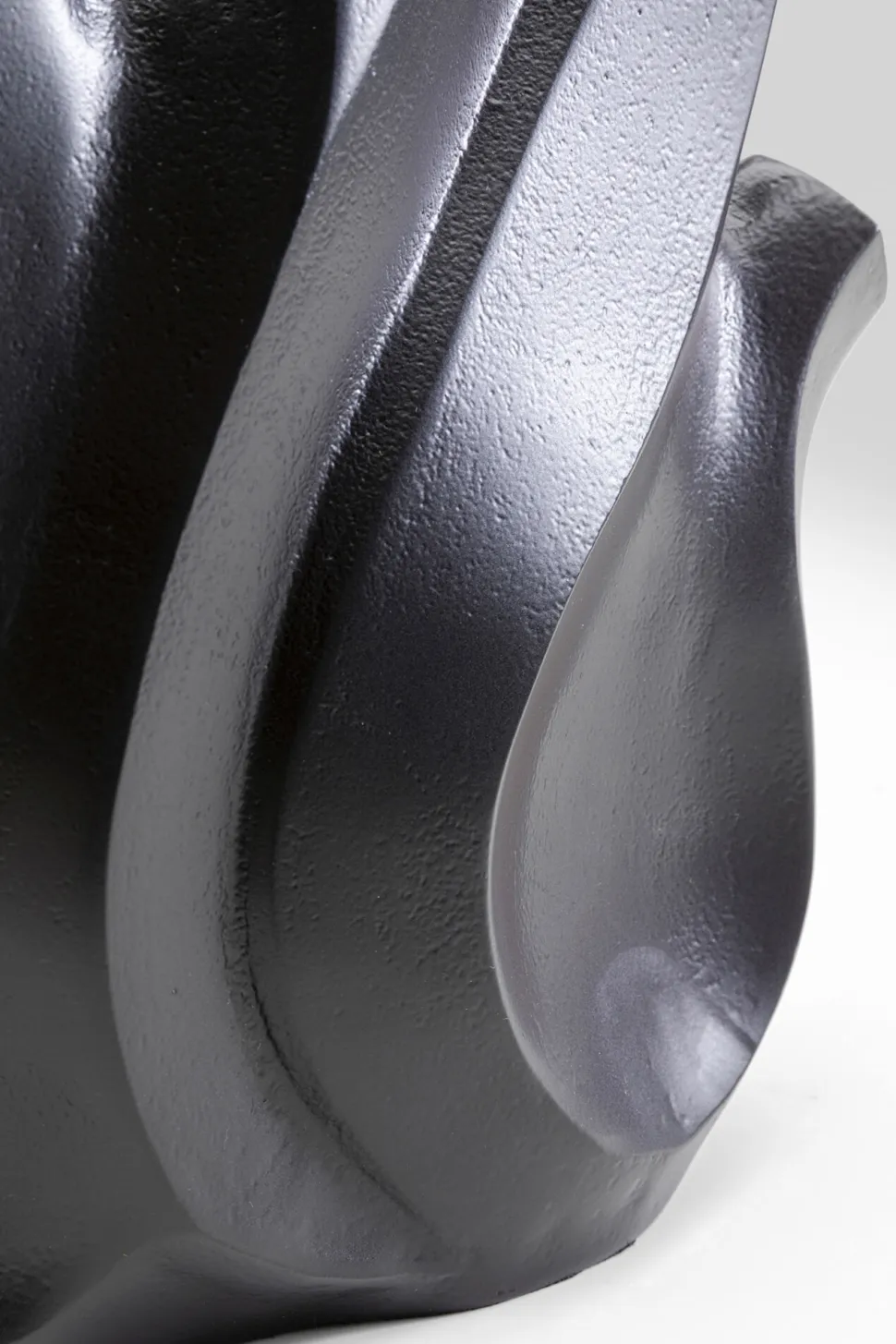 KARE Design Vaas Flame Black 29cm Hot