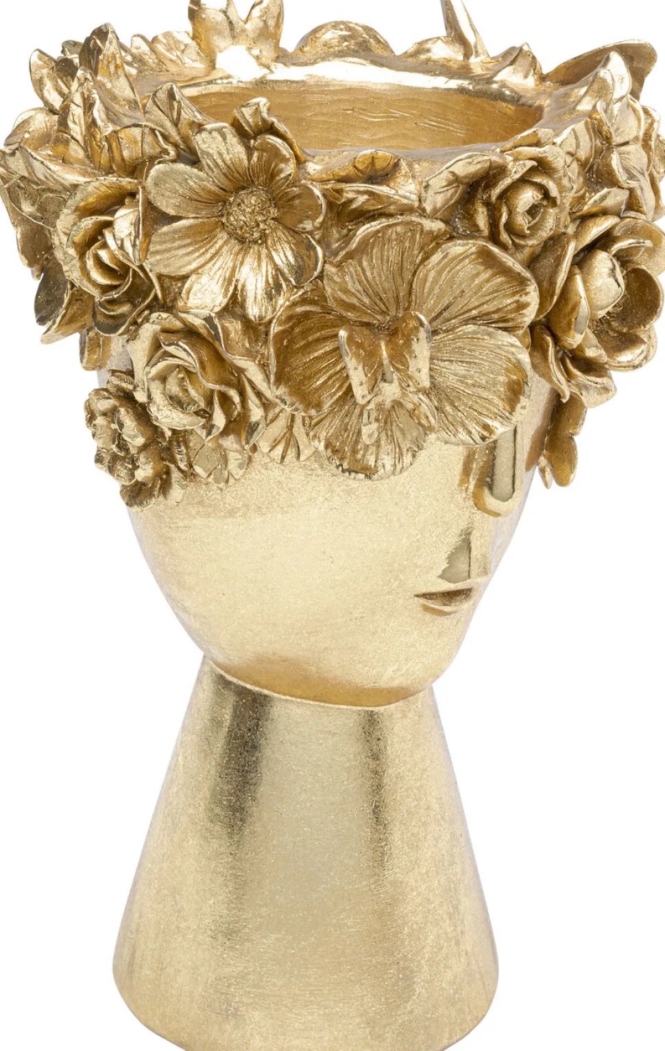 KARE Design Vaas Flowercrown Goud 20cm Cheap