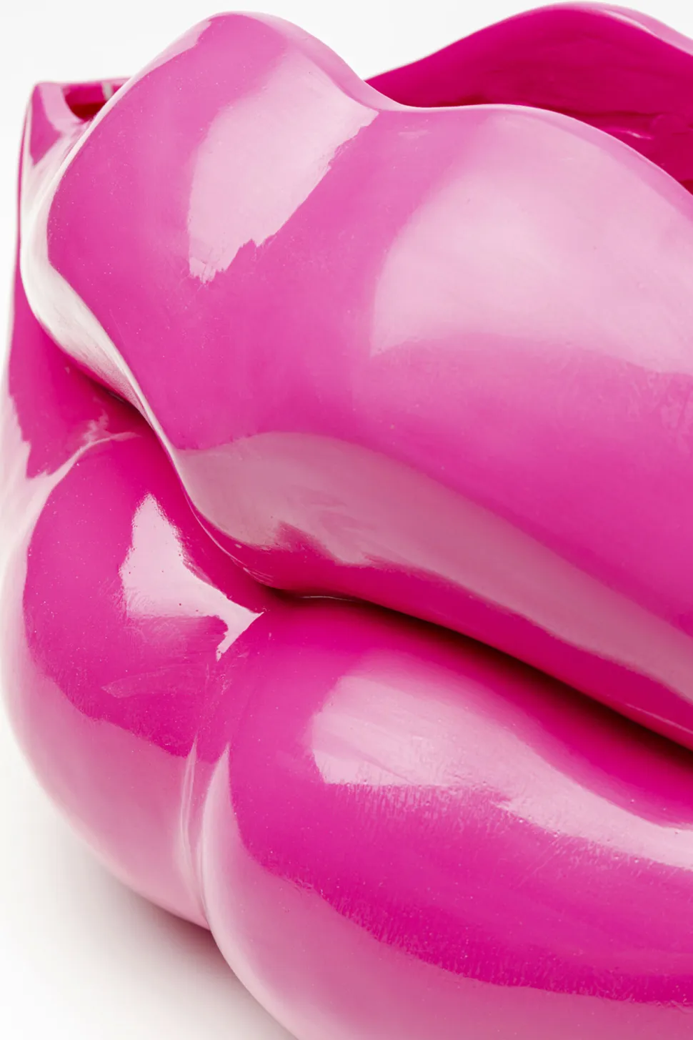 KARE Design Vaas Lips Pink 28cm Shop