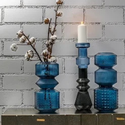 KARE Design Vaas Marvelous Duo Blauw 36cm Flash Sale
