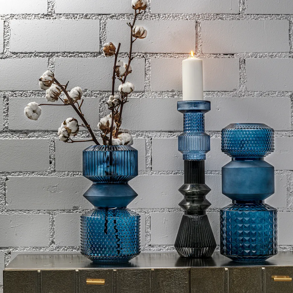 KARE Design Vaas Marvelous Duo Blauw 36cm Flash Sale