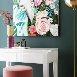 KARE Design Vaas Marvelous Duo Geel Lila 38cm Flash Sale