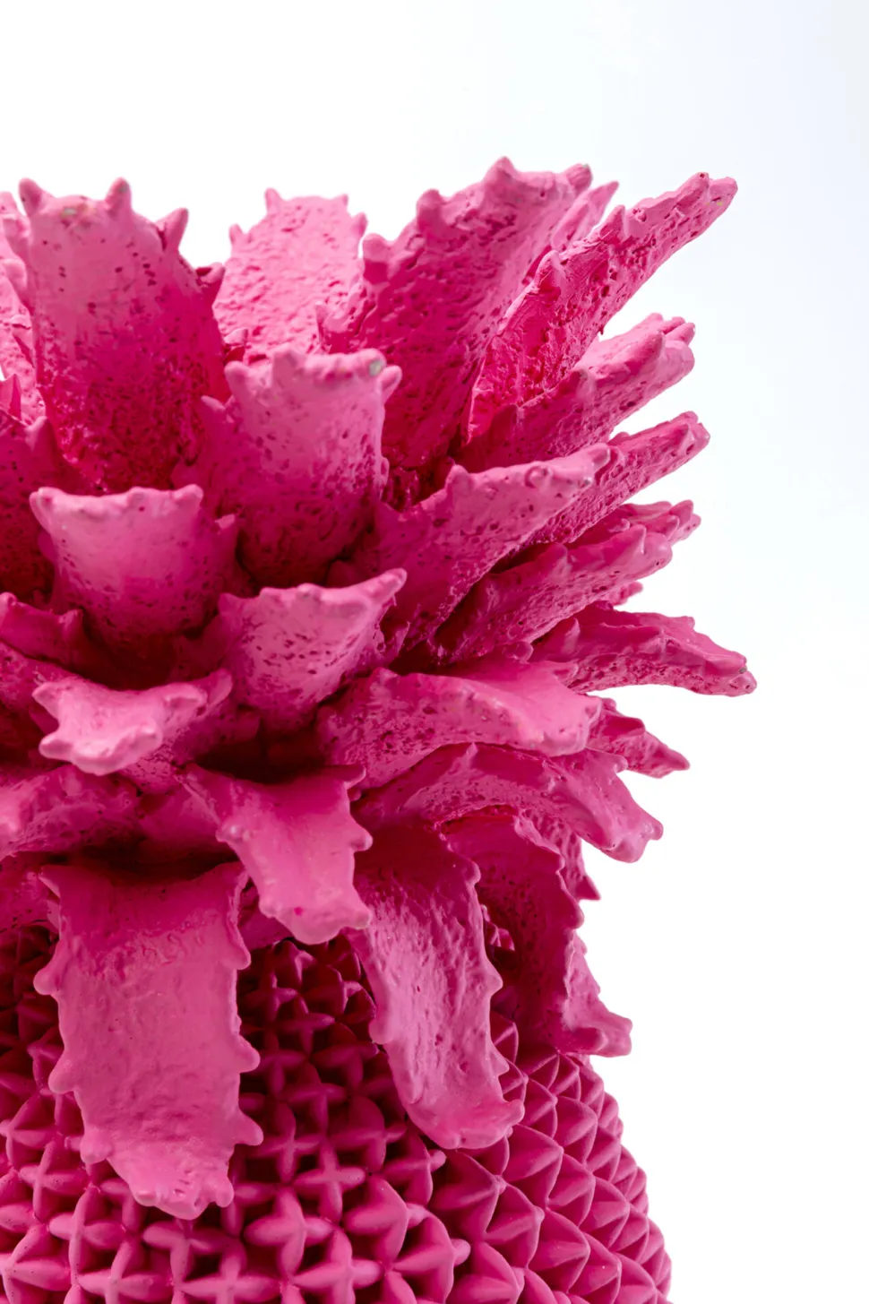 KARE Design Vaas Pineapple Pink 30cm Clearance