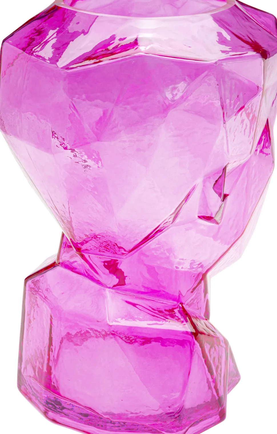 KARE Design Vaas Prisma Face Pink 30cm Flash Sale