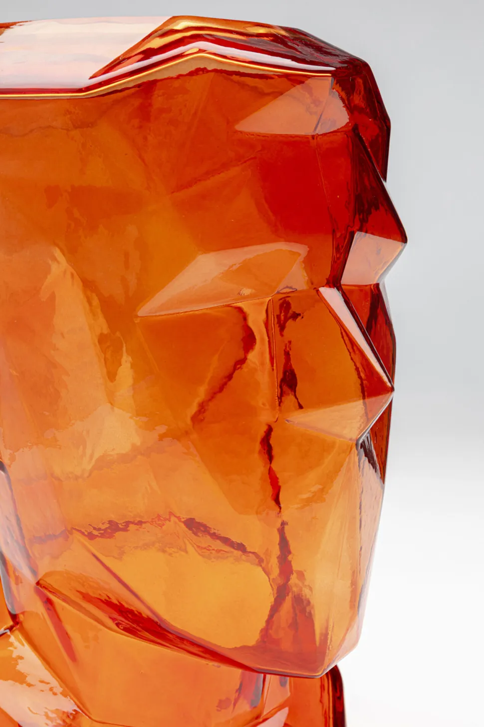 KARE Design Vaas Prisma Orange 30cm Cheap