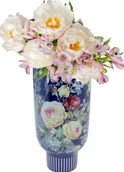 KARE Design Vaas Rose Magic Blauw 27cm Clearance