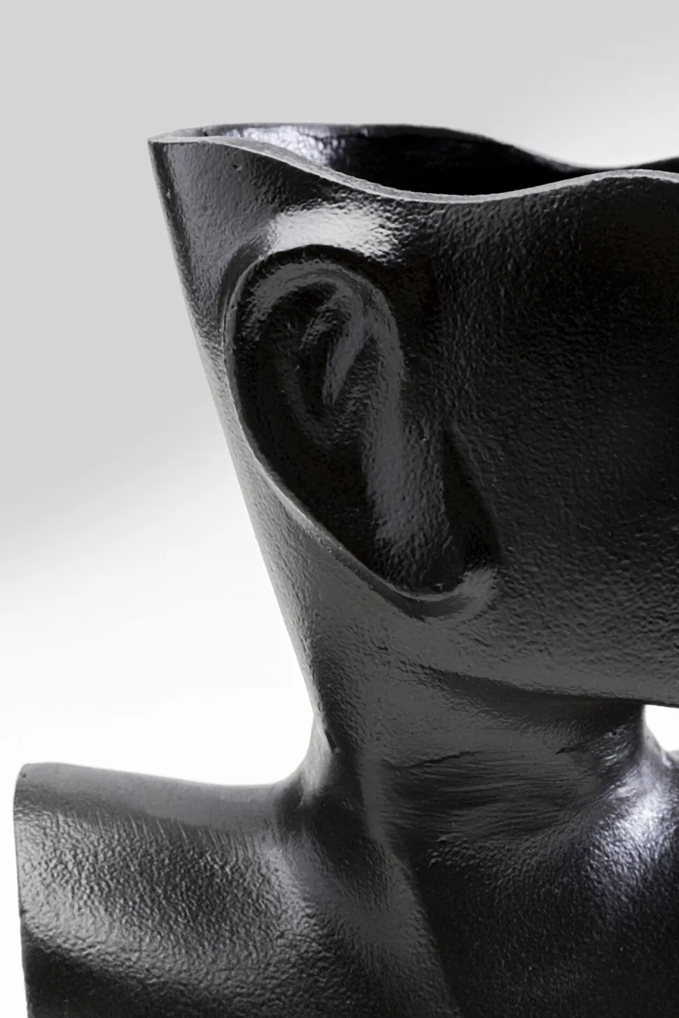 KARE Design Vaas Rostro Side Black 27cm Online