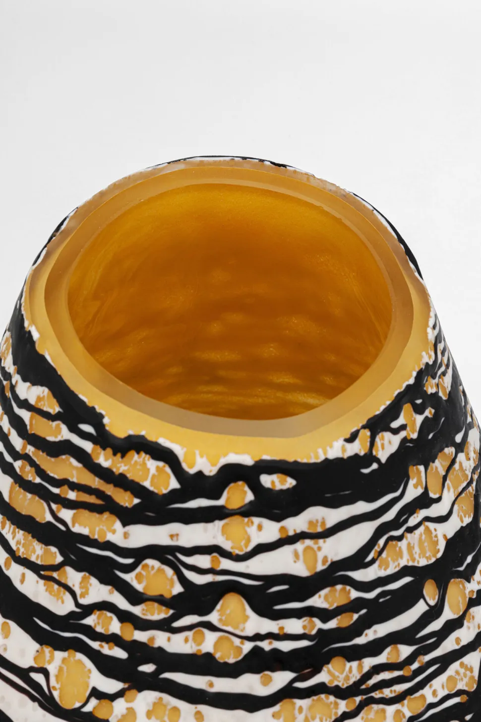 KARE Design Vaas Volante Amber 27cm Discount