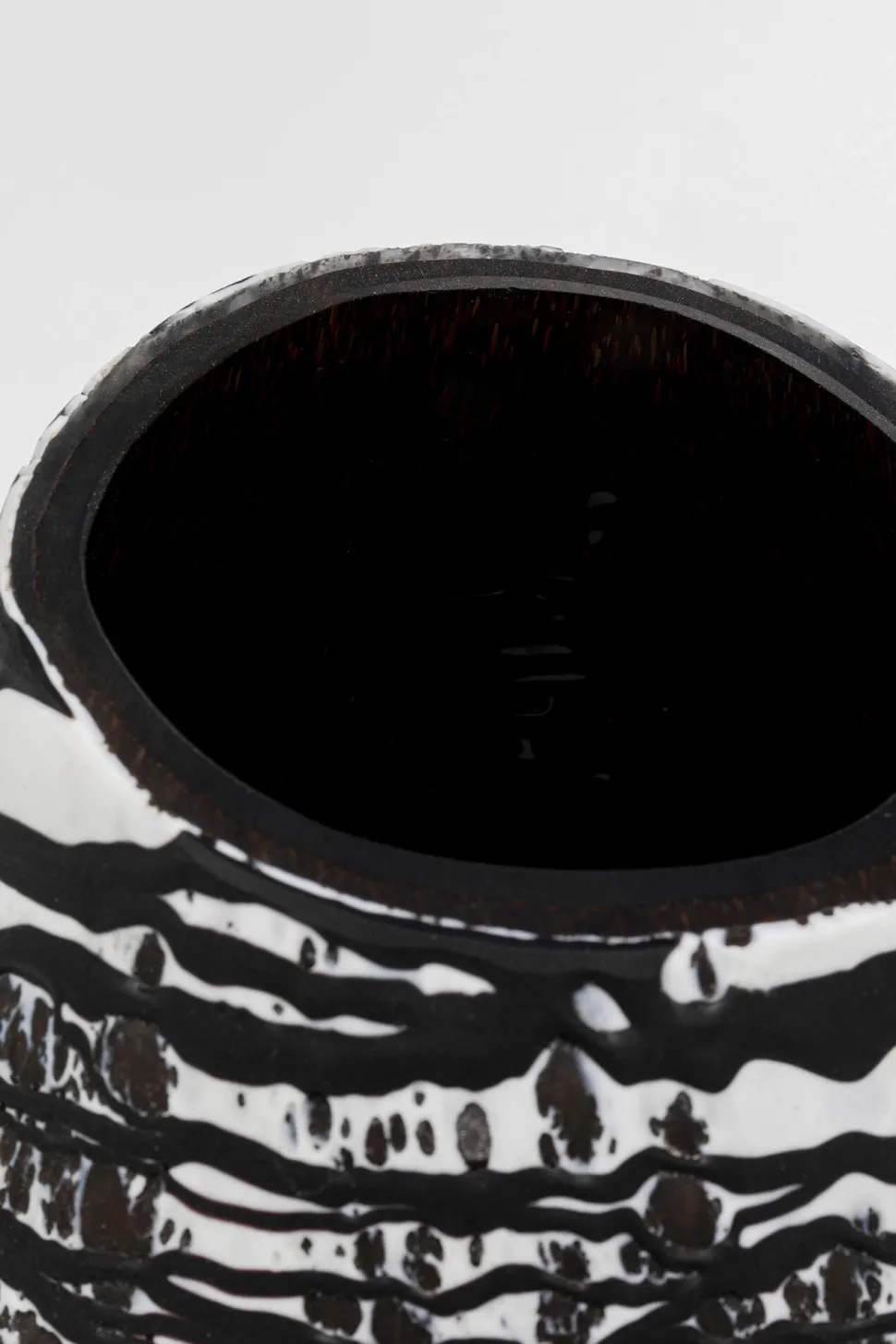 KARE Design Vaas Volante Black 27cm Shop