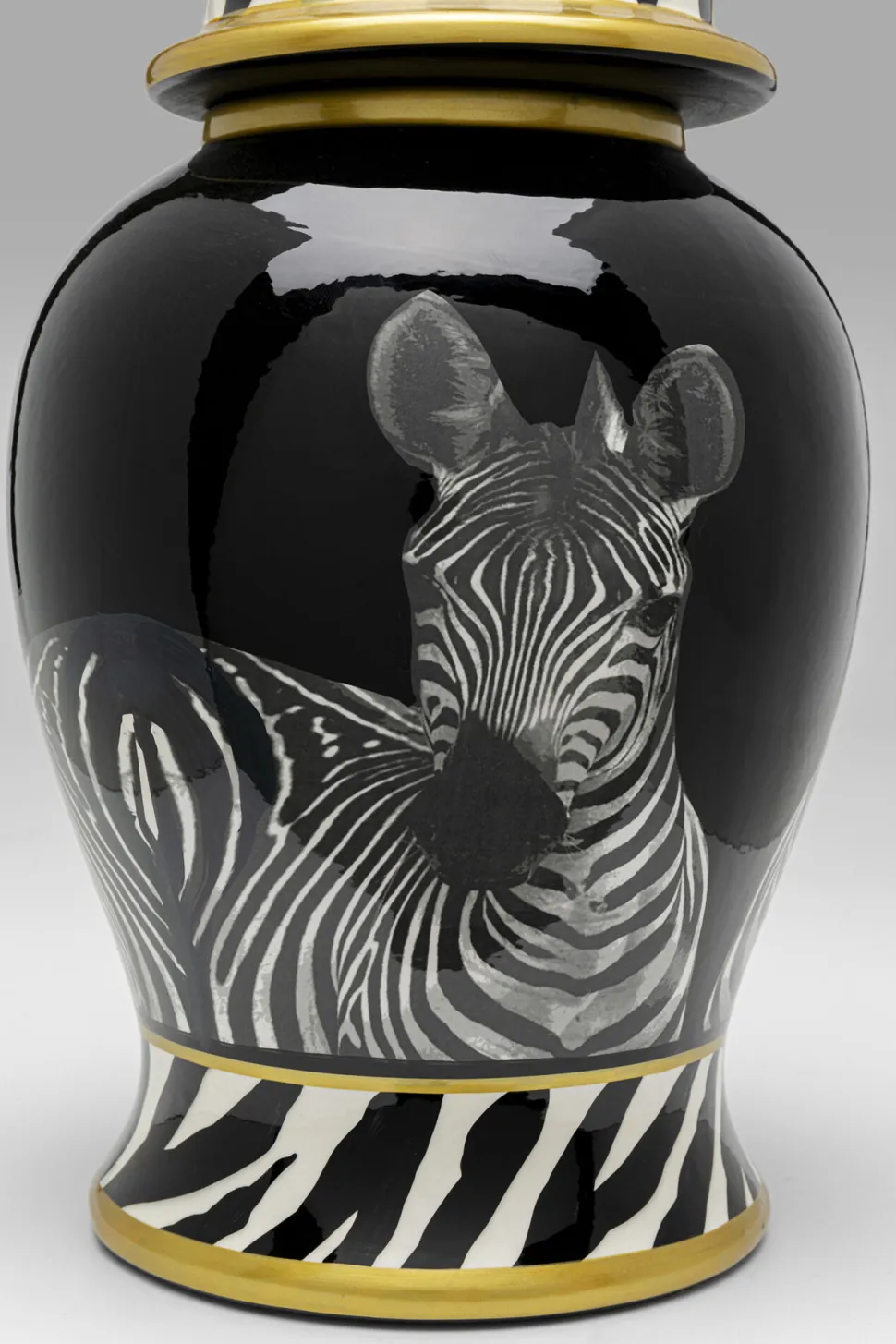 KARE Design Vaas Zebra Face 46cm Clearance