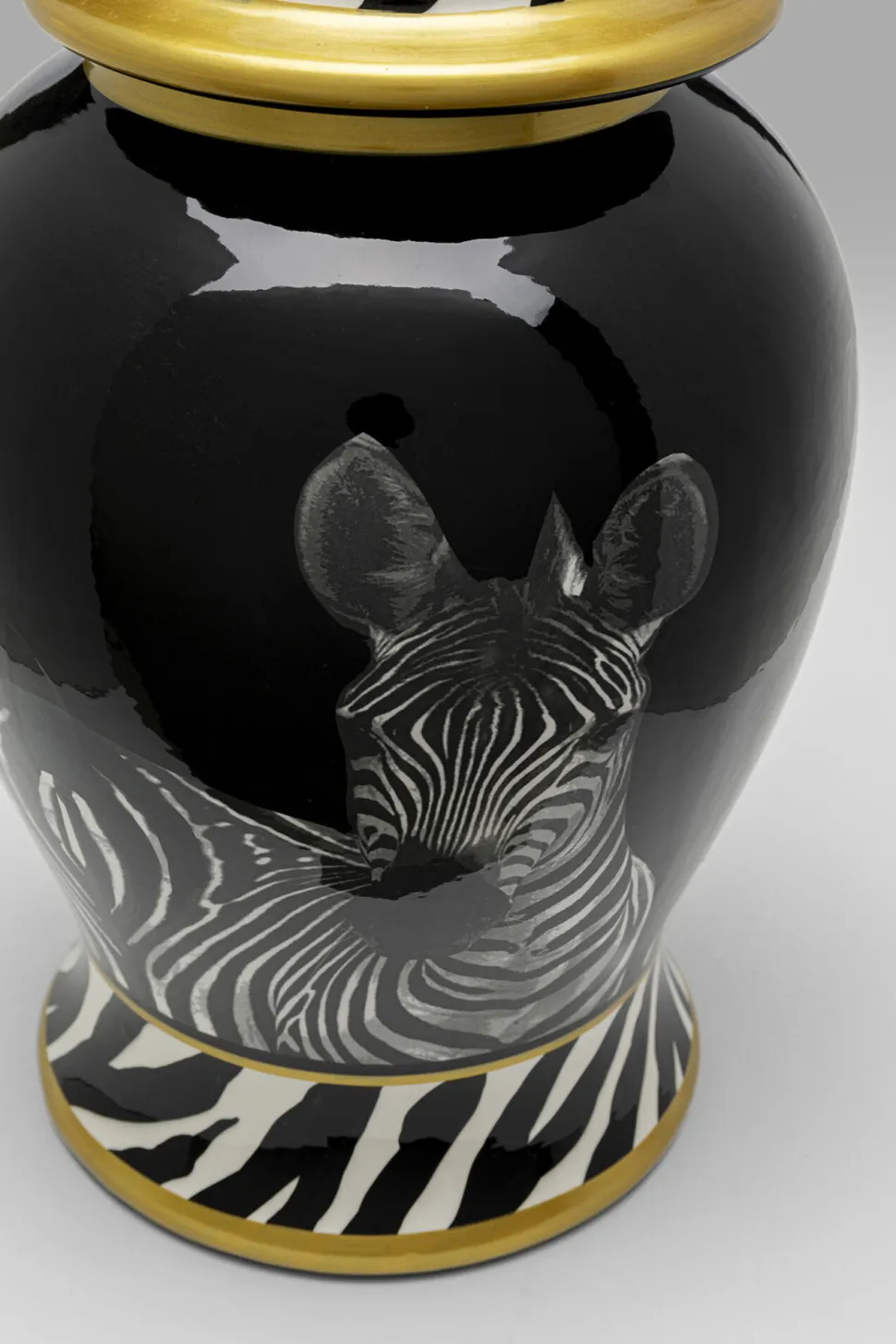 KARE Design Vaas Zebra Face 46cm Clearance