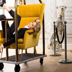 KARE Design VIP Paal Vegas Silver 1pc Fashion
