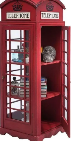 KARE Design Vitrinekast London Telephone Hot