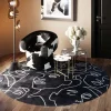 KARE Design Vloerkleed Art Faces Ø250cm Best