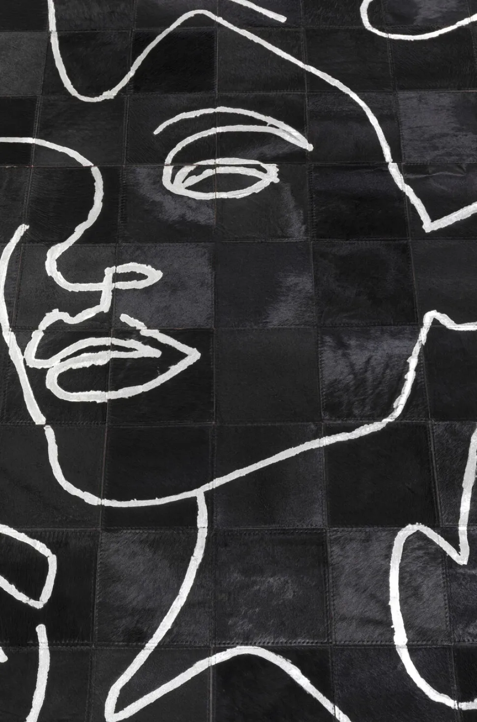 KARE Design Vloerkleed Art Faces 170x240cm Shop