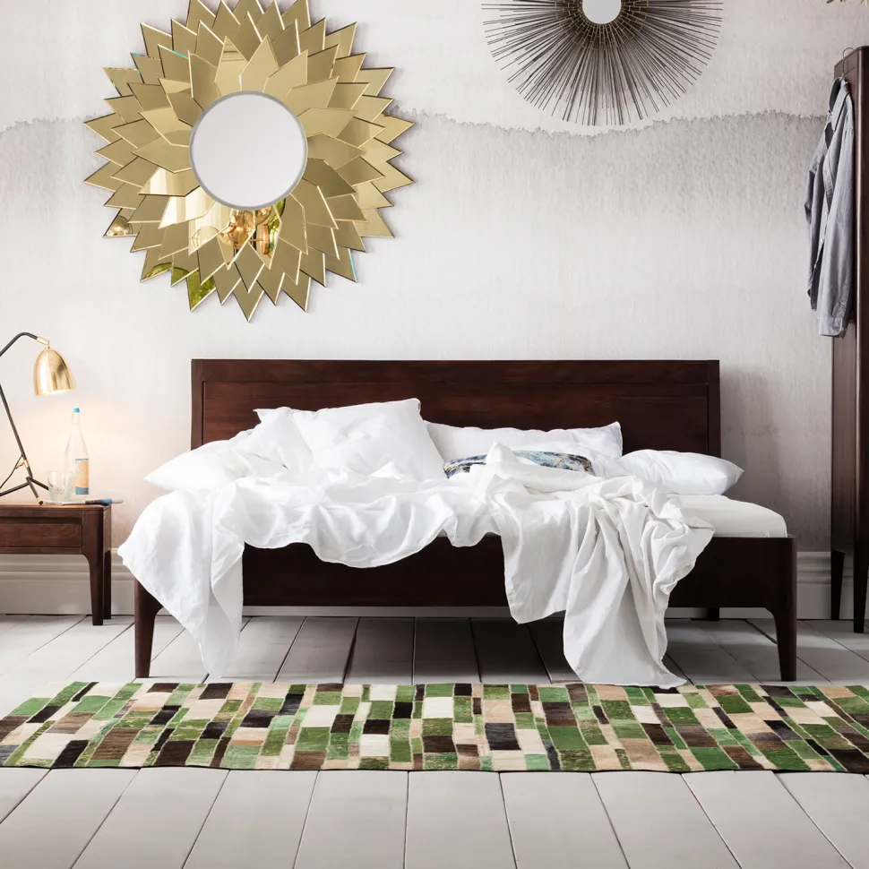 KARE Design Vloerkleed Brick Groen 170x240cm Cheap