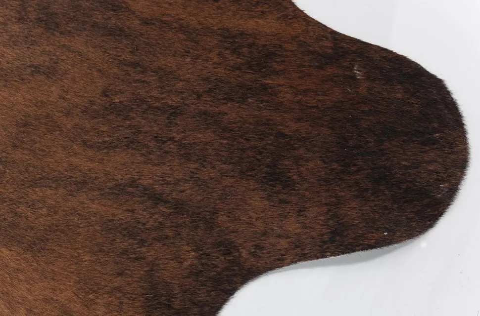KARE Design Vloerkleed Hide Bruin-Wit 150x190cm Outlet