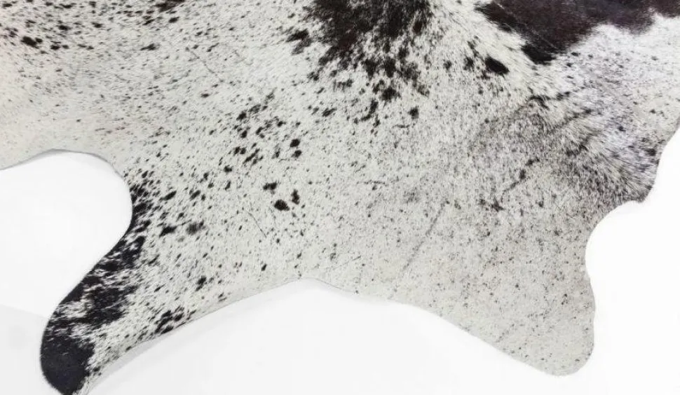 KARE Design Vloerkleed Hide Zwart-Wit Store