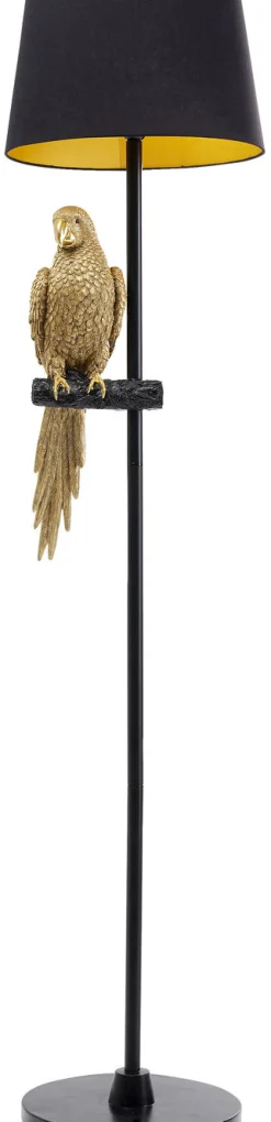 KARE Design Vloerlamp Animal Parrot Gold 176cm Flash Sale