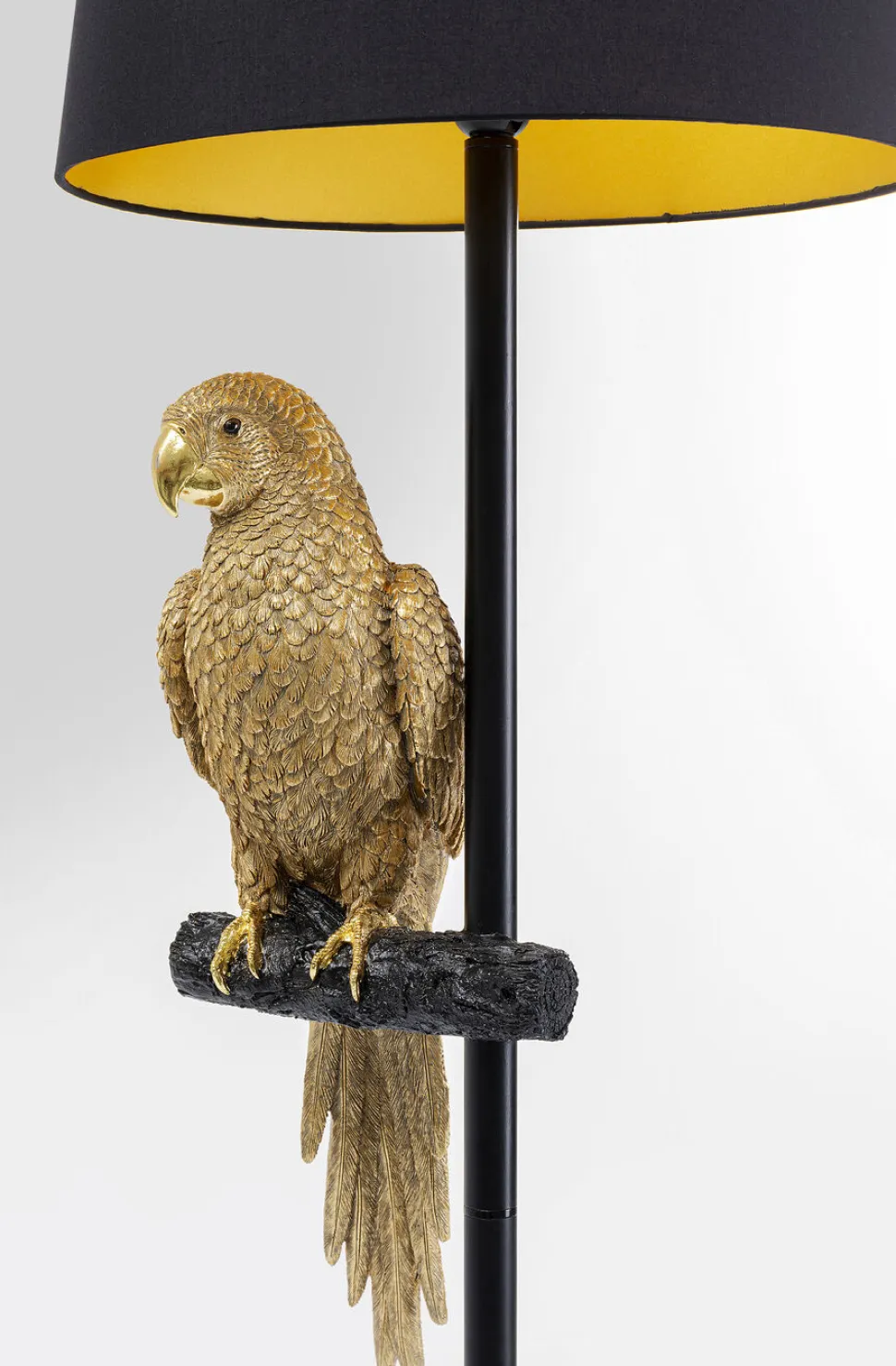 KARE Design Vloerlamp Animal Parrot Gold 176cm Flash Sale