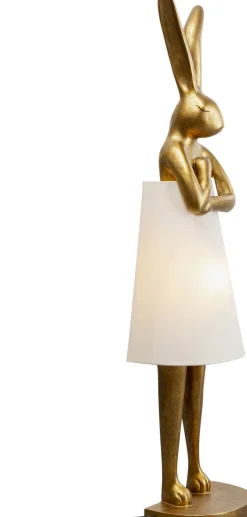 KARE Design Vloerlamp Animal Rabbit Gold-White 150cm Sale