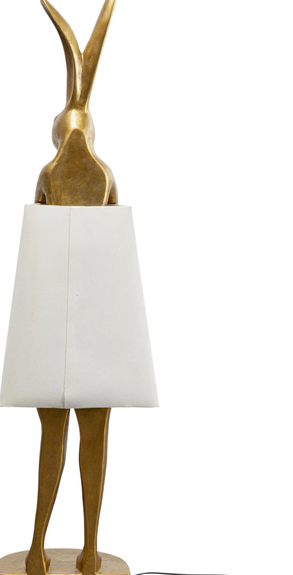 KARE Design Vloerlamp Animal Rabbit Gold-White 150cm Sale