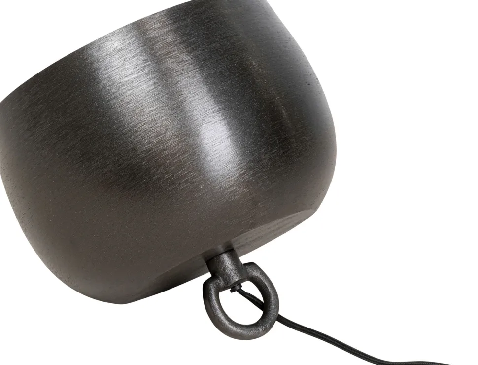 KARE Design Vloerlamp Apollon Smooth Black Ø28cm Store