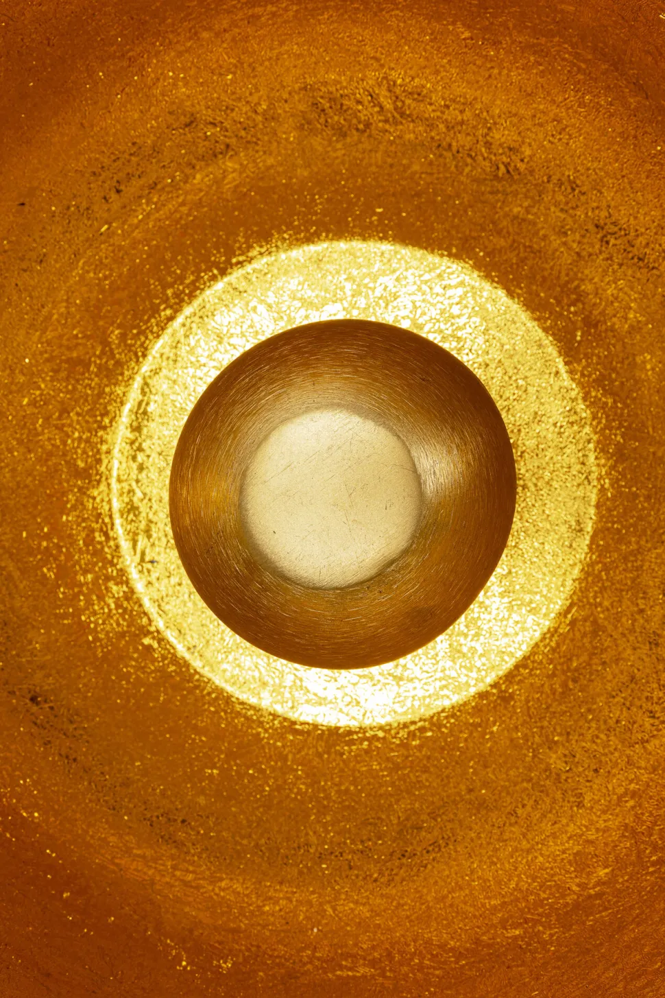 KARE Design Vloerlamp Apollon Smooth Gold Ø35cm Cheap