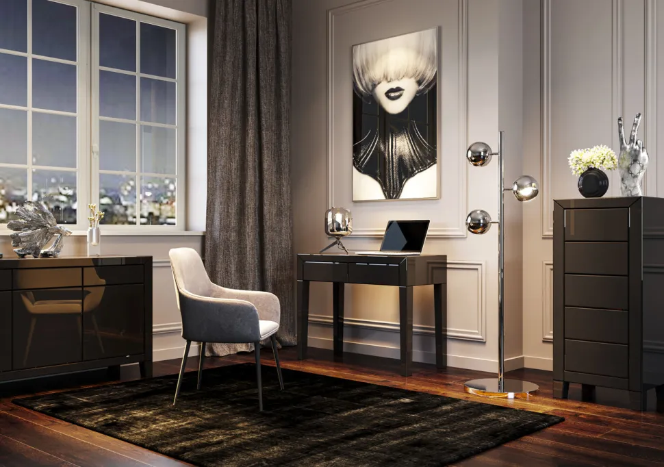 KARE Design Vloerlamp Calotta Chroom Outlet