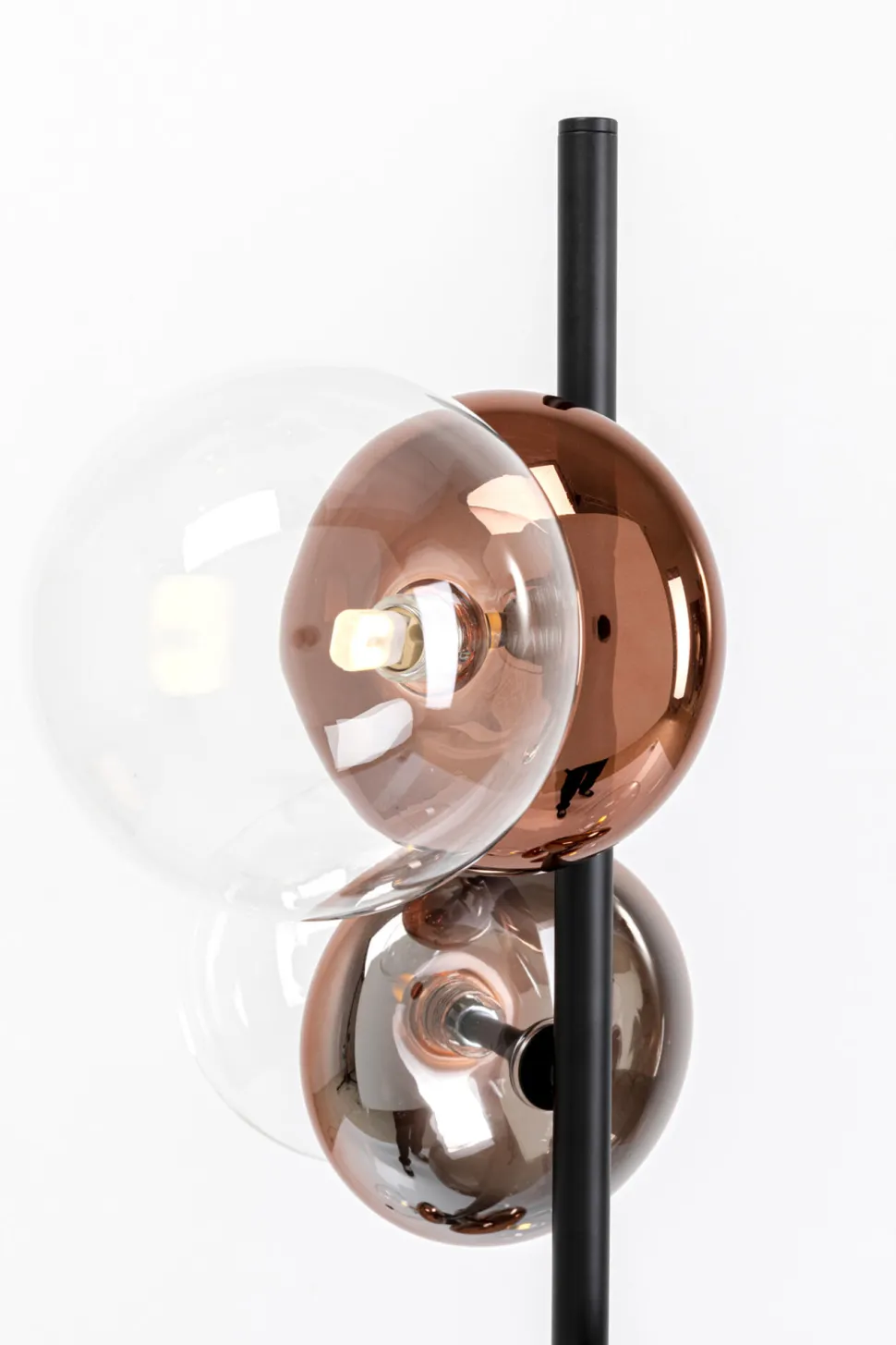 KARE Design Vloerlamp Double Bubble Copper 165cm Online