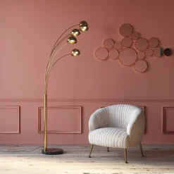 KARE Design Vloerlamp Five Fingers Messing Online