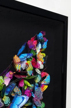 KARE Design Wanddecoratie Farfalla 120x120cm Cheap