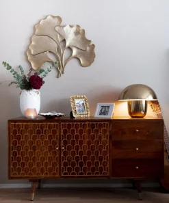 KARE Design Wanddecoratie Ginkgo Goud Groot Store