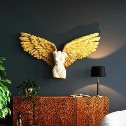 KARE Design Wanddecoratie Guardian Angel Female 124x71cm Cheap