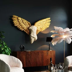 KARE Design Wanddecoratie Guardian Angel Male 124x71cm Best