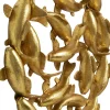 KARE Design Wanddecoratie School Of Koi Gold 102cm New